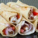 Chicken Kabab Cheese Roll