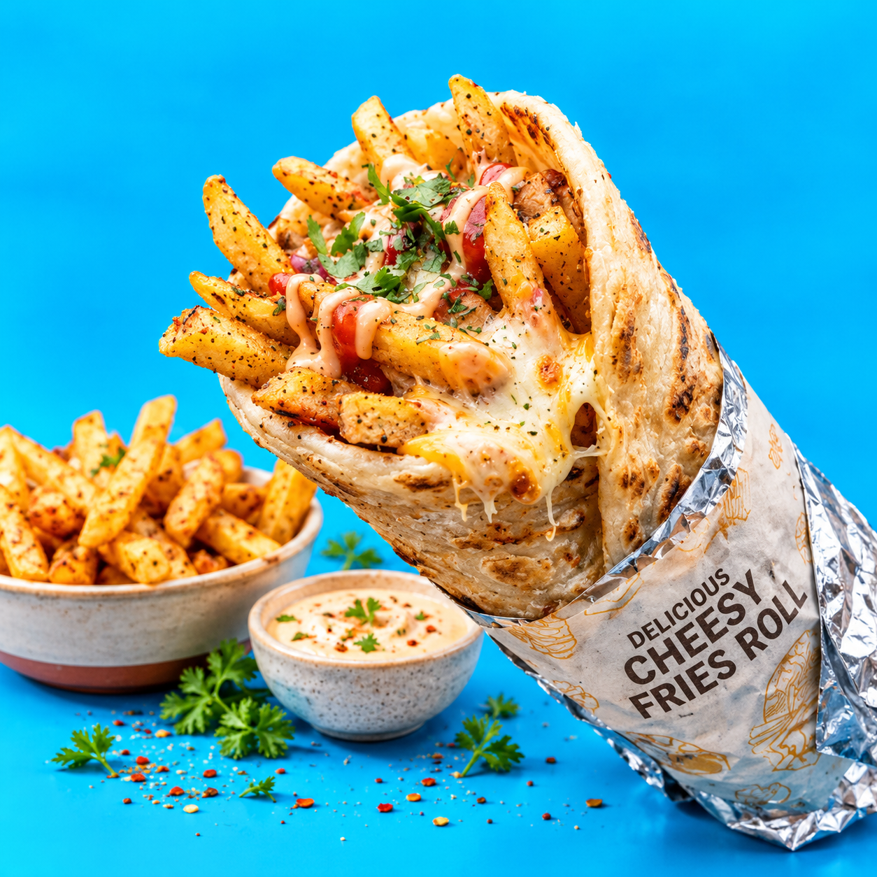 Crispy Fries Jumbo Roll With Cheese Crispy Fries Jumbo Roll With Cheese - Image 1
