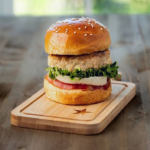 Chicken Peti Cheese Burger