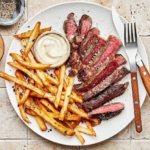 White Steak With Fries