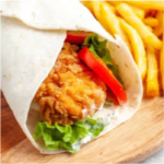 Jumbo Spicy Zinger Roll With Fries