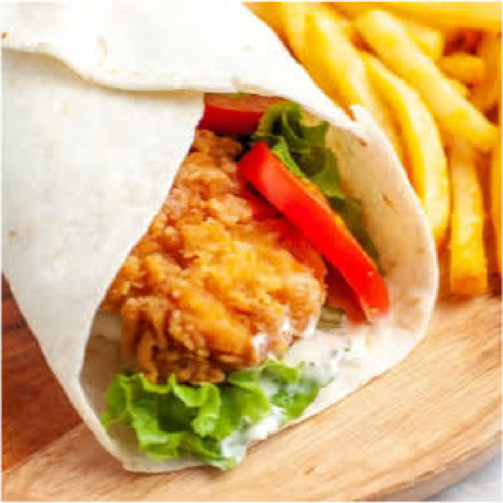 New Project (57) Jumbo Spicy Zinger Roll With Fries - Image 1