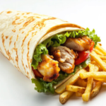 Crispy Wrap Roll With Fries
