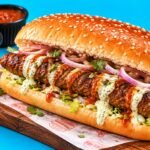 Beef Seekh Bun Kabab