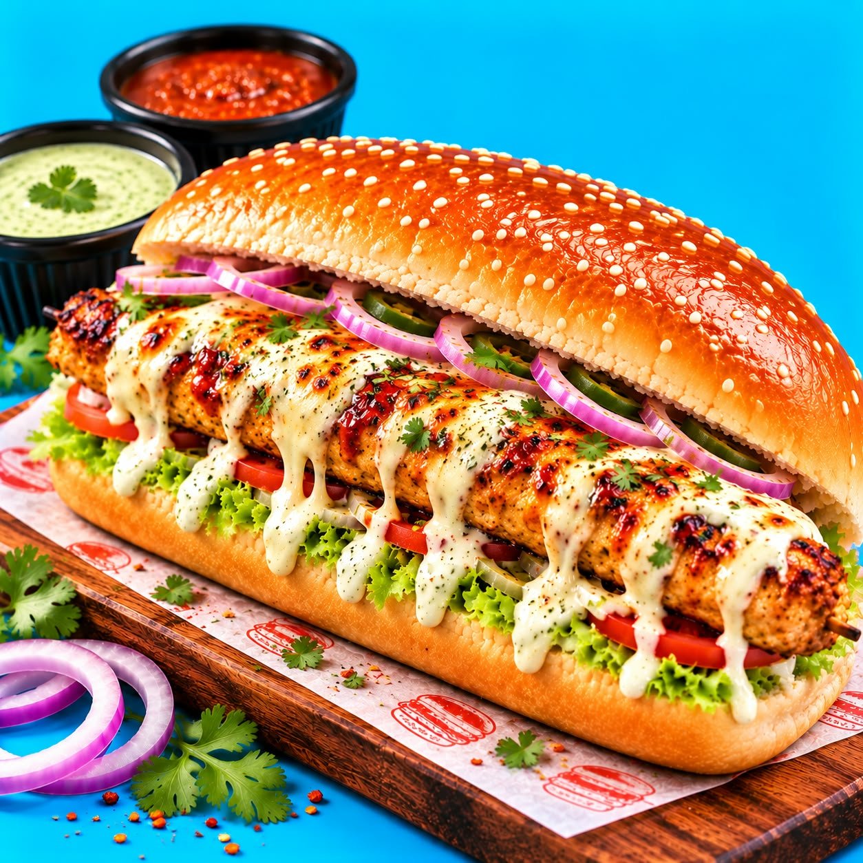 WhatsApp Image 2026-10-10 at 3.40.58 PM (1) Chicken Seekh Bun Kabab Cheese - Image 1