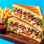 Beef Club Sandwich