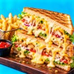 Beef Club Sandwich With Cheese