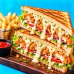 Crispy Club Sandwich With Cheese